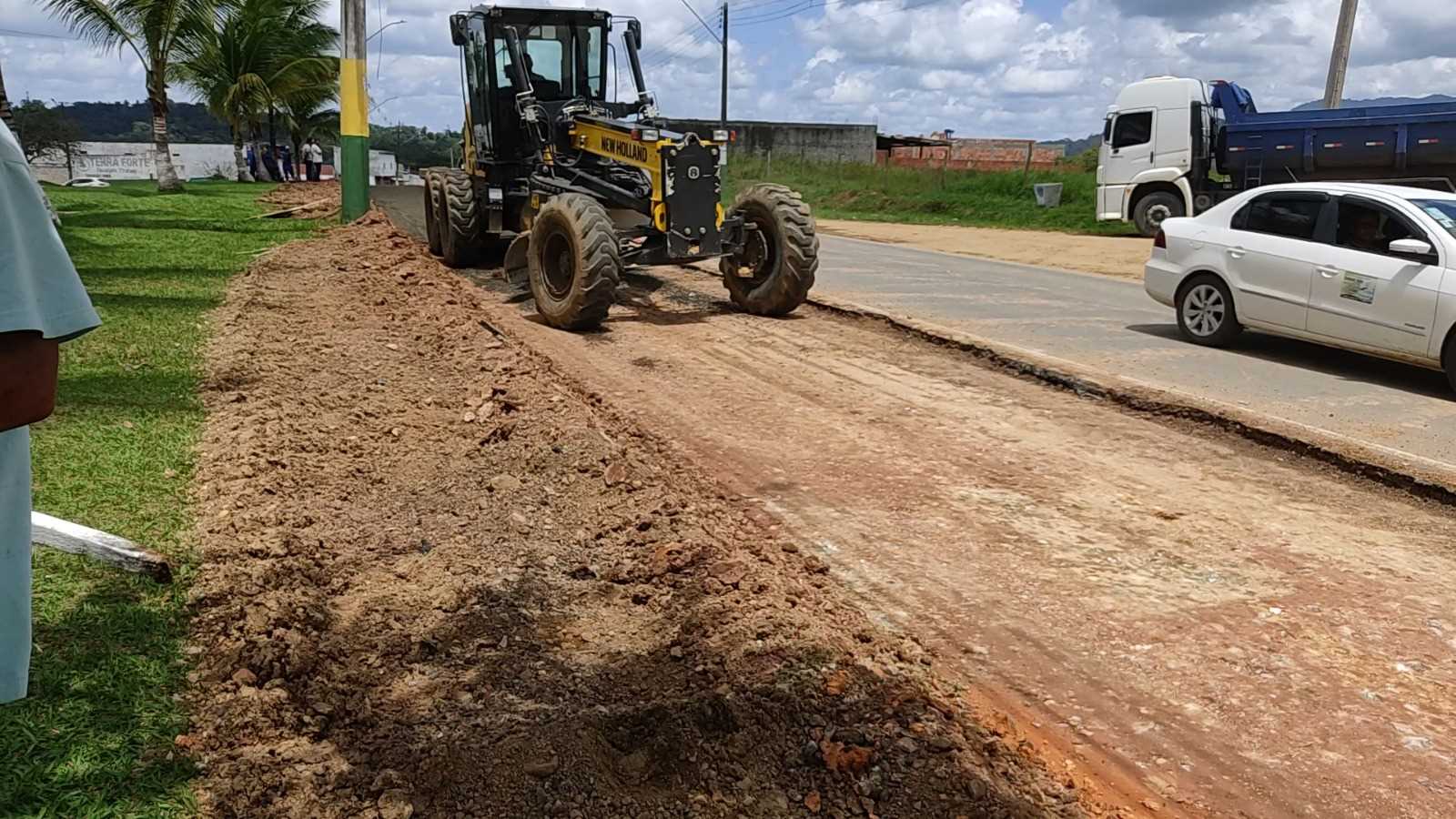 Camacã: Construção da Ciclovia em ritmo acelerado